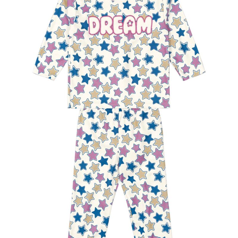 Pijama Infantil Menina de Estrelas