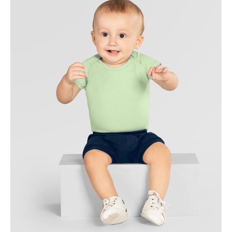 Shorts Básico Bebê Unissex de Malha  Baby