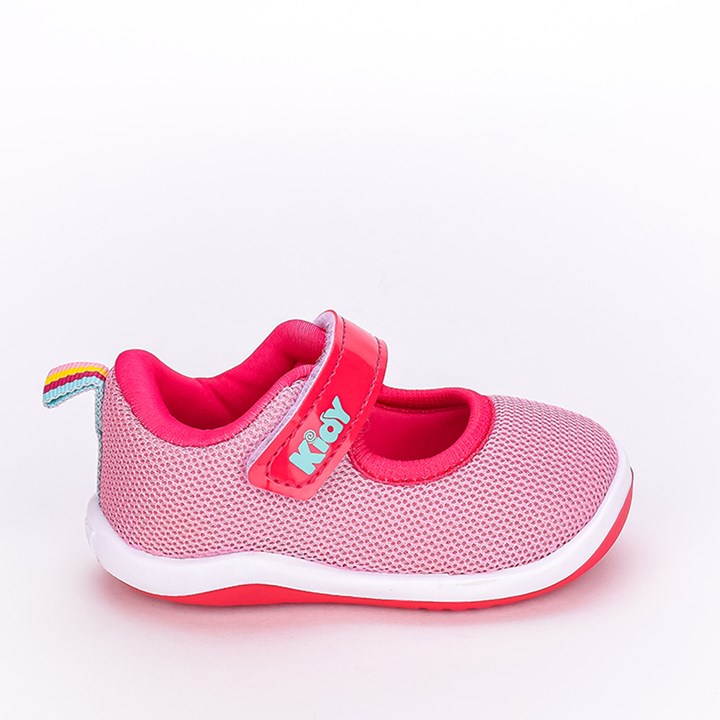 Tênis Infantil Bebê Calce Fácil  Colors Sandal Rosa