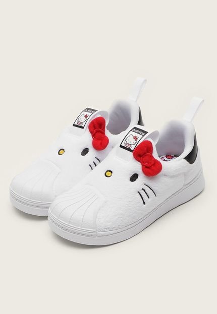 Tênis Infantil Adidas Originals Superstar Hello Kitty Branco