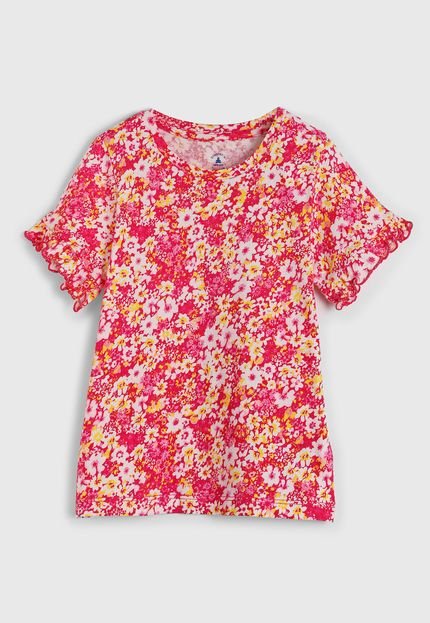 produtoBlusa GAP Floral Rosa