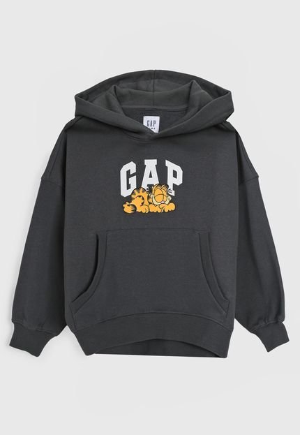 produtoBlusa Infantil de Moletom GAP Garfield Preto