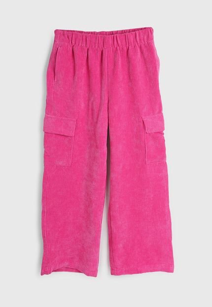 produtoCalça GAP Canelada Camurça Rosa