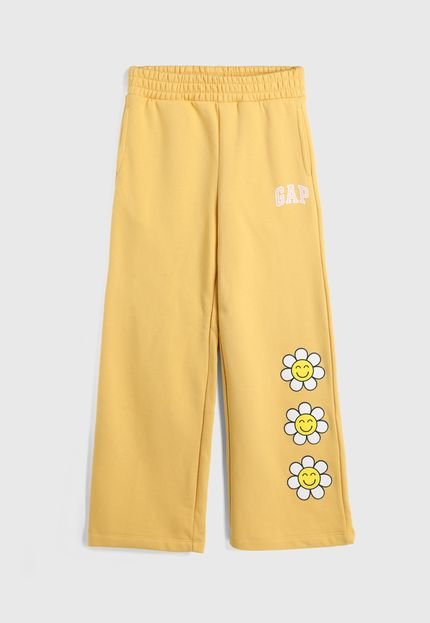 produtoCalça de Moletom GAP Full Print Amarela