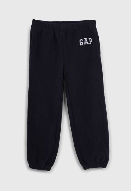 produtoCalça de Moletom GAP Logo Bordado Azul-Marinho