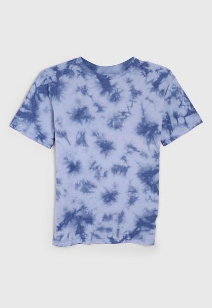 produtoCamiseta Bebê GAP Tie Dye Azul