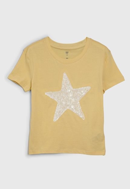 produtoCamiseta GAP Estrela Amarela