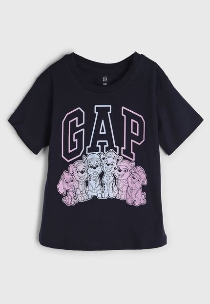 produtoCamiseta GAP Patrulha Canina Preta