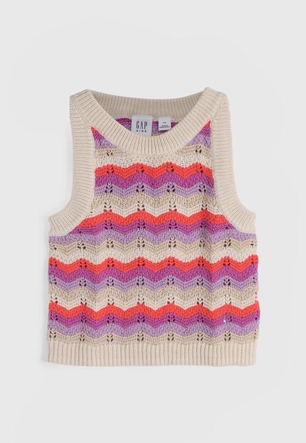 produtoCamiseta GAP Tricot Bege