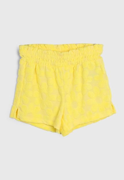 produtoShort GAP Floral Amarelo