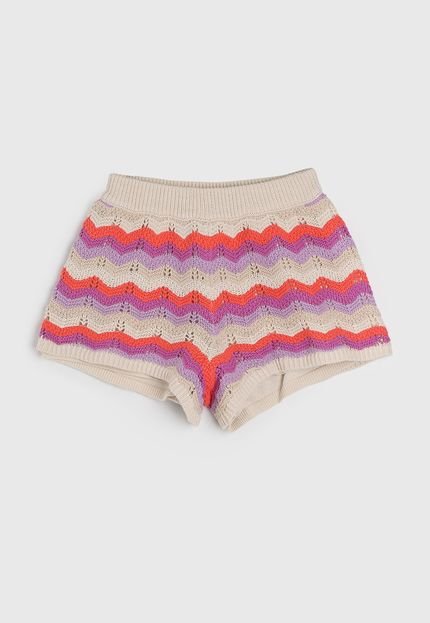 produtoShort GAP Tricot Bege