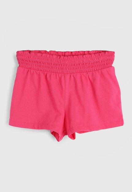 produtoShort Infantil GAP Franzido Pink