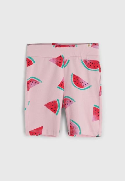 produtoShort Infantil GAP Frutas Rosa