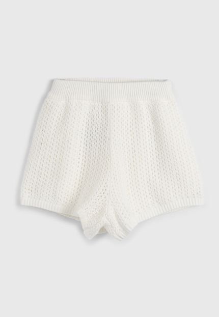 produtoShort Infantil GAP Tricot Off-White