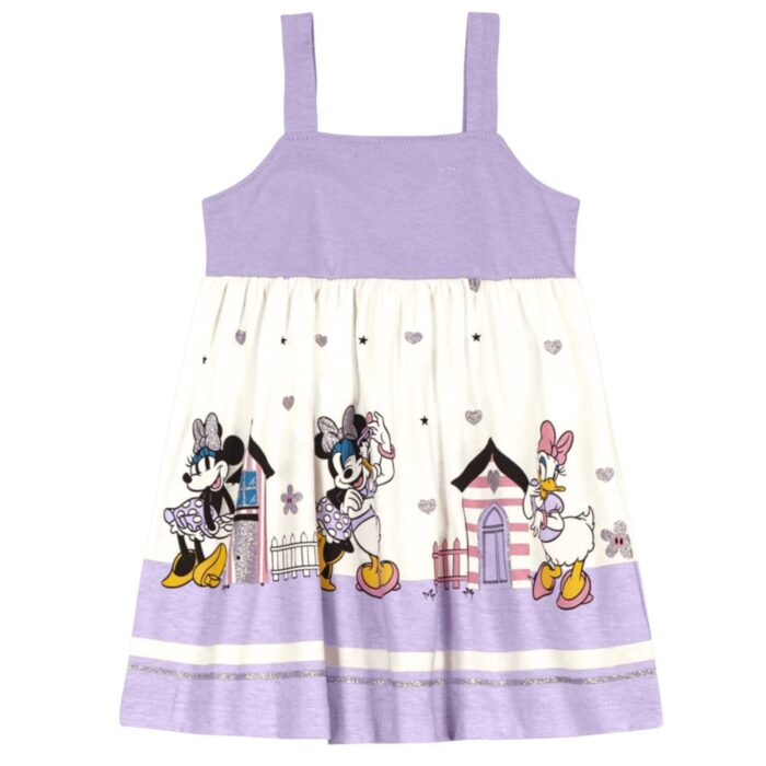 Vestido Minnie Infantil menina em malha Brandili